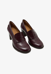 Burgundy heels