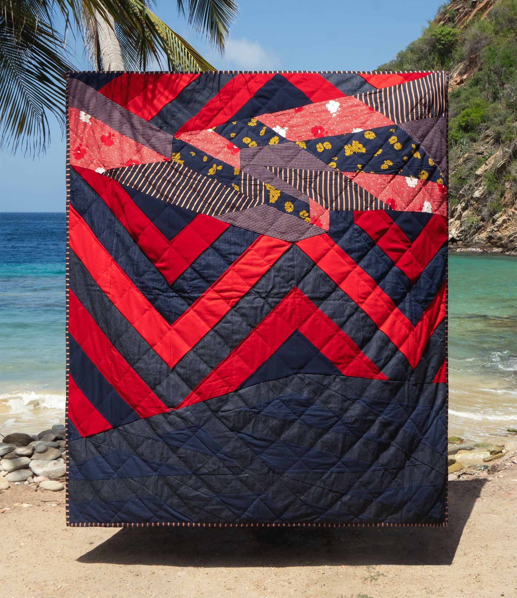 Serraghia | Patchwork of fabrics | A.P.C. Quilts