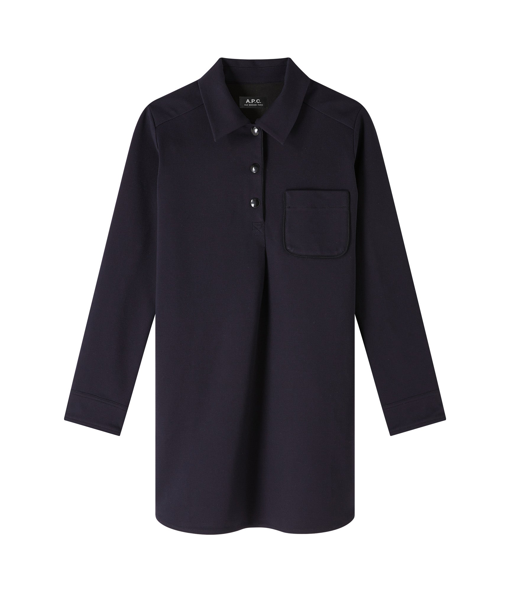 A.P.C|DRESSES (Maitena Dress (VIAKH F35068 IAK)) Maitena dress | Milanese knit | A.P.C. Ready to Wear
