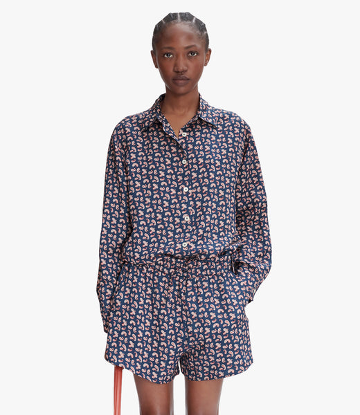 Gabrielle shirt | Viscose twill with paisley print | A.P.C. Ready