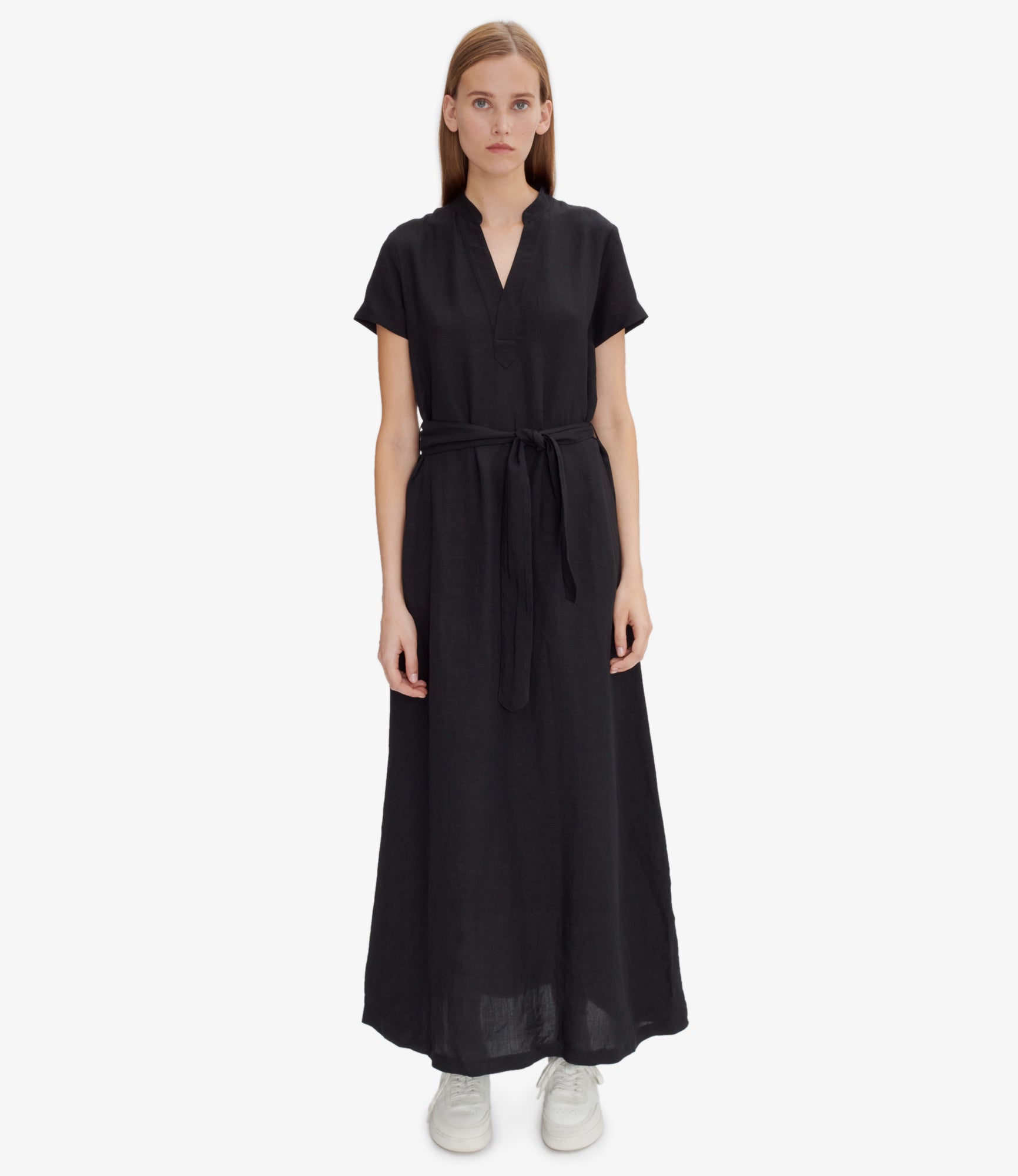 Annelie dress | Viscose-linen blend | A.P.C. Ready-to-Wear