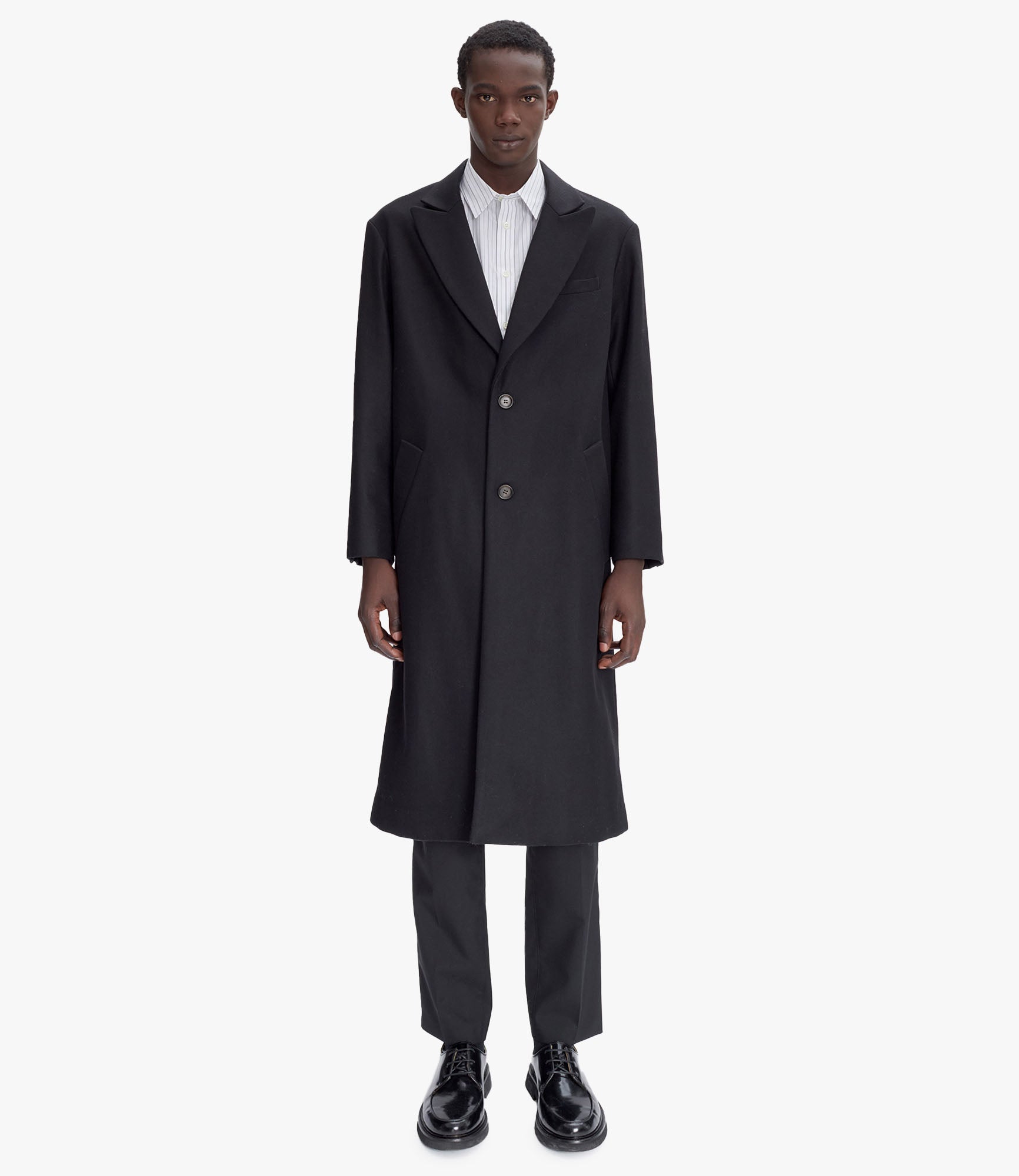 Charles coat | Thin wool-cashmere blend | A.P.C. Ready-to-Wear