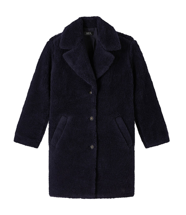 Nicolette coat - IAK - Dark navy blue