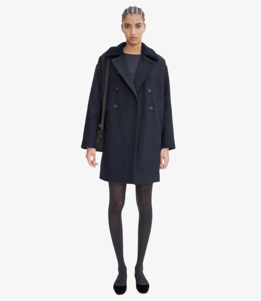 A.P.C｜COATS (COGVZ F01521 AAE) Louise trench coat | Water-repellent cotton-wool blend