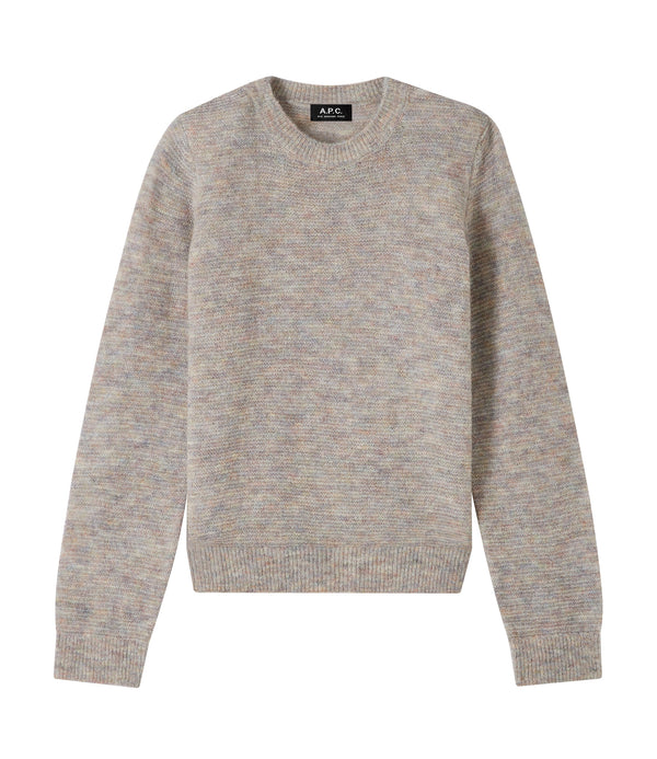 Saul sweater - PLB - Pale heather gray