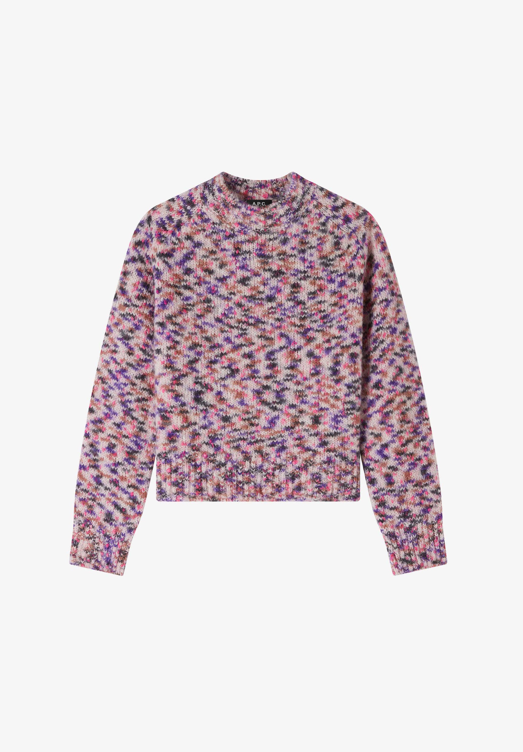Philippine sweater | Multicolored fancy knit | A.P.C. Ready-to-Wear