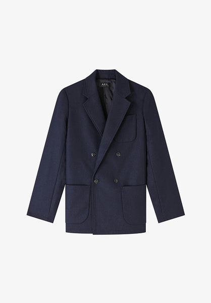 Hazel jacket | Recycled wool flannel | A.P.C. Ready-to-Wear