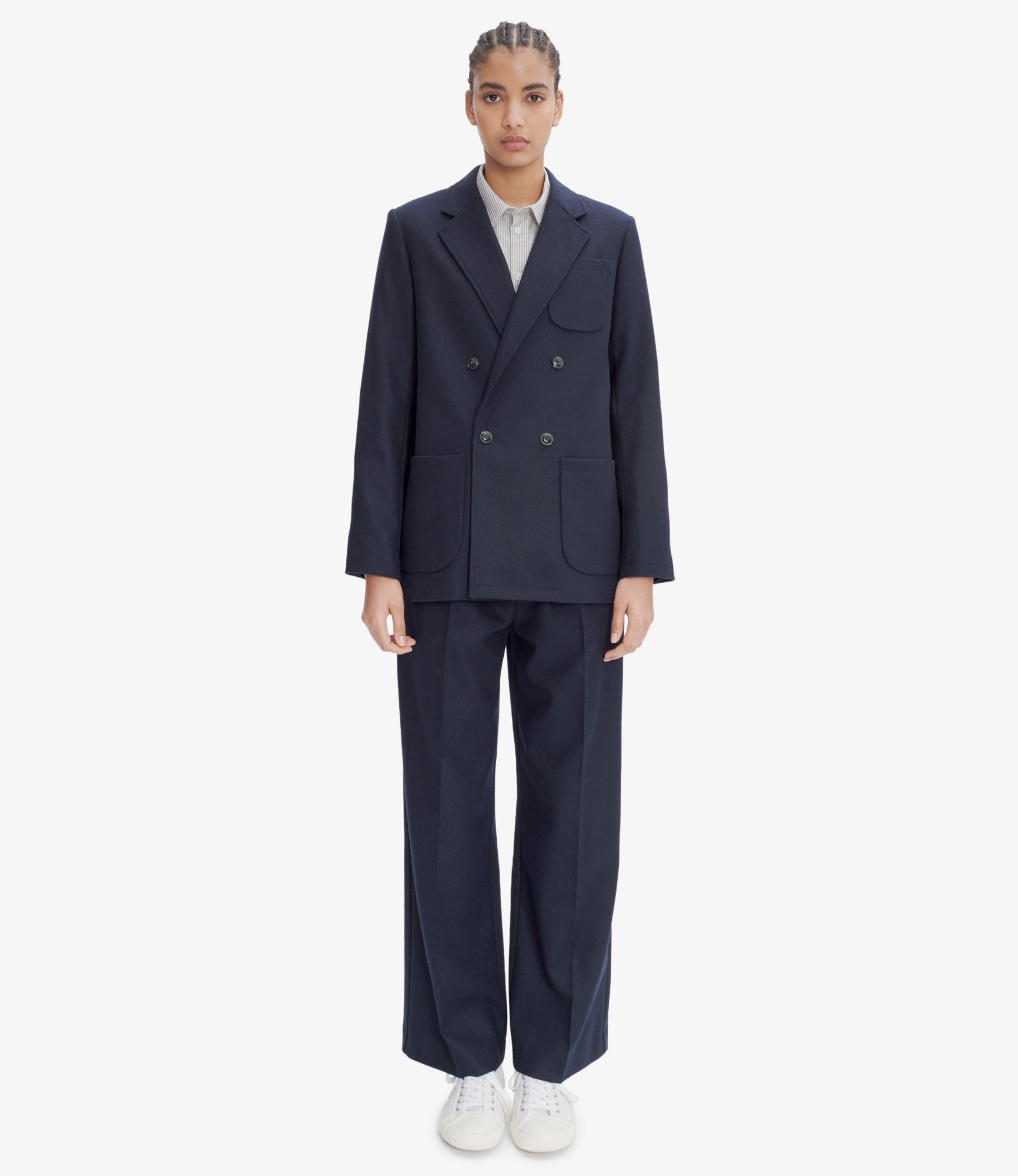 Hazel jacket | Recycled wool flannel | A.P.C. Ready-to-Wear
