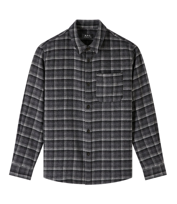 Trek overshirt - LAD - Charcoal gray