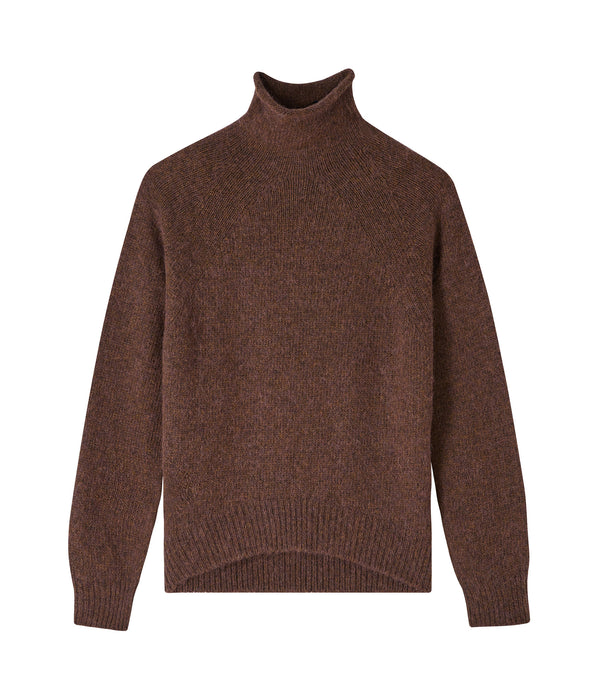 Roxy sweater - CAA - Chestnut brown