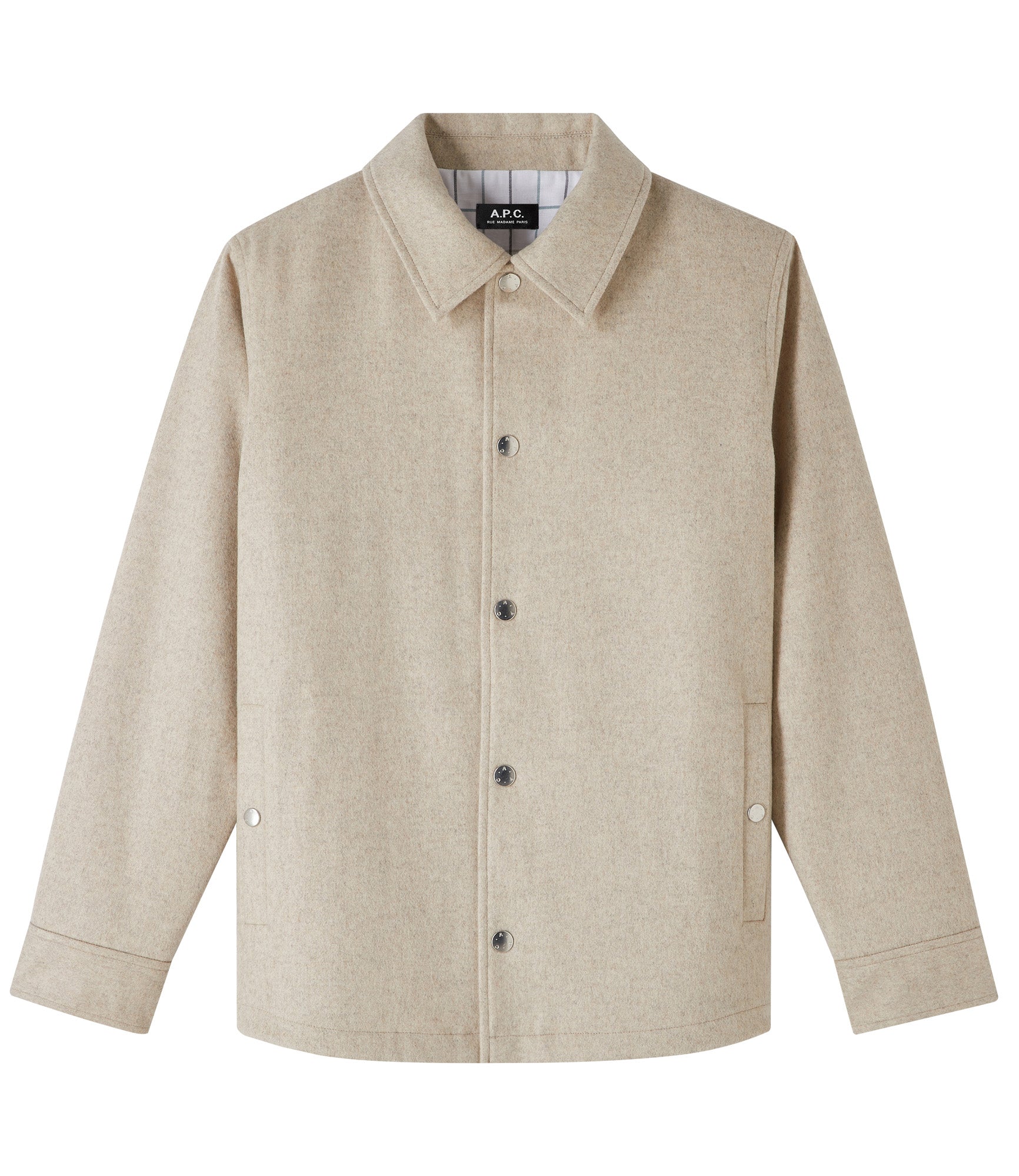 Apc wool jacket top
