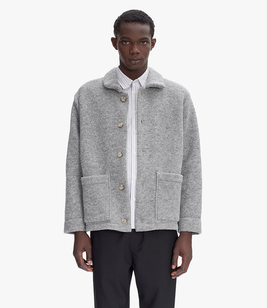 ジャケット・アウター A.P.C. Ivan Herringbone Wool-Blend Coat A.P.C.（アーペーセー）の「A.P.C. Ivan Herringbone Wool-Blend