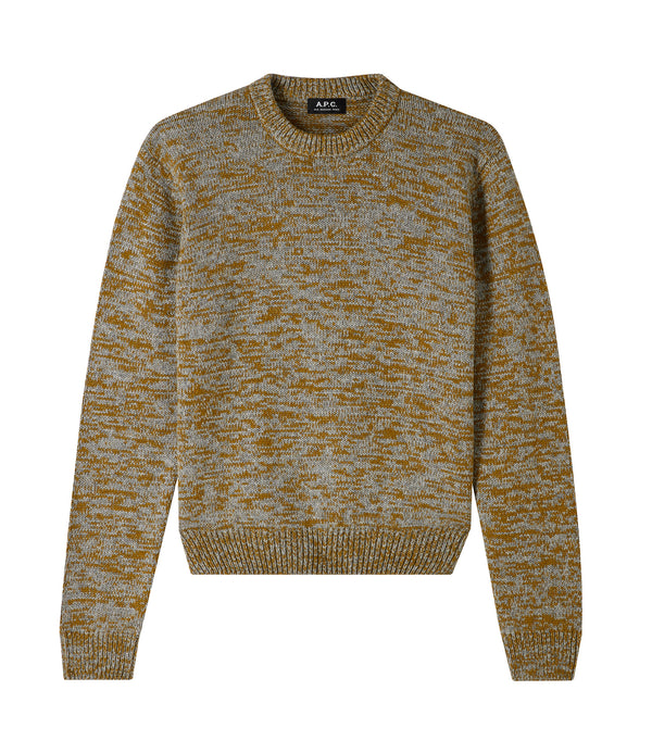 Alec sweater - TLD - Grey / Yellow
