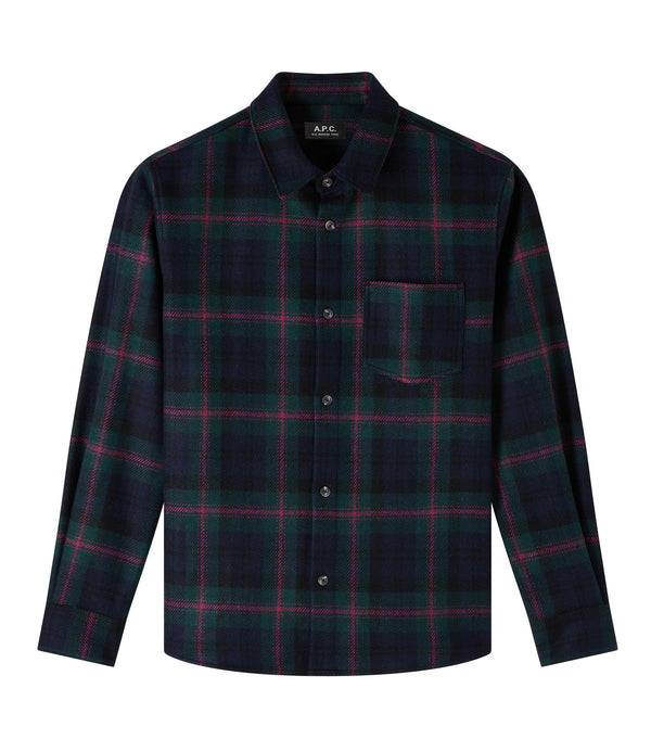 New Valerian overshirt - KAF - Dark green