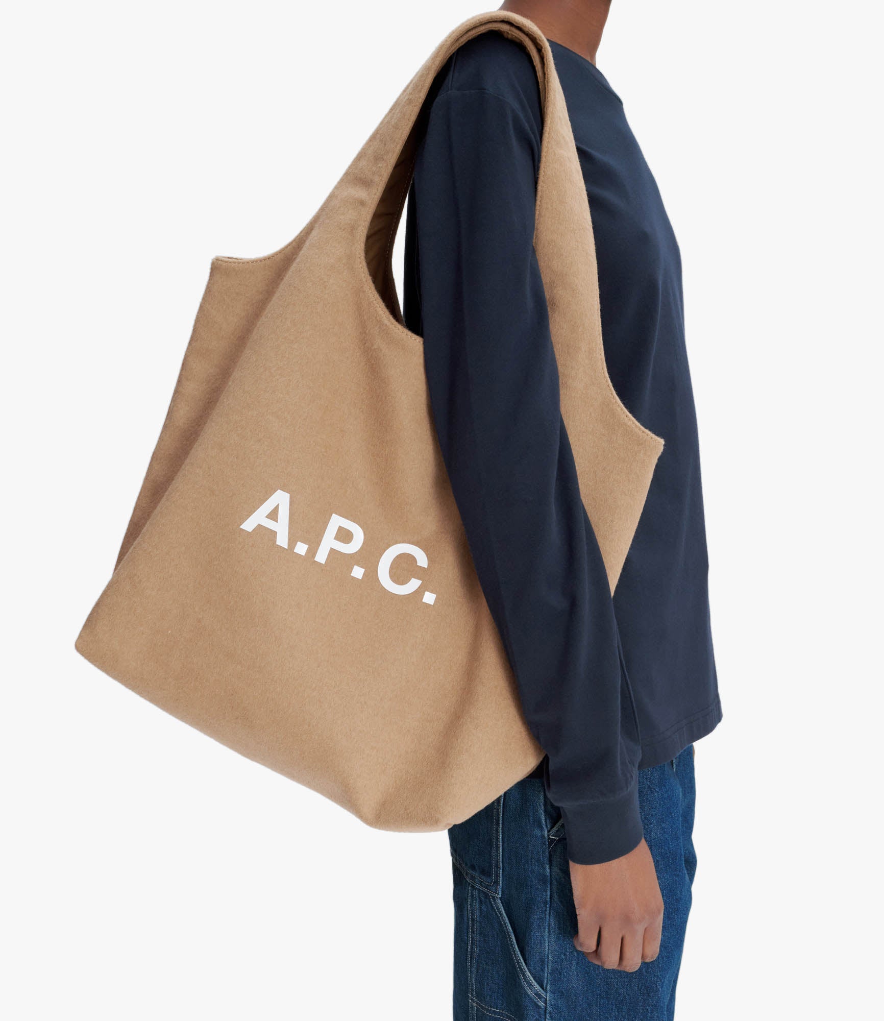 Ninon tote bag | Woollen material | A.P.C. Accessories