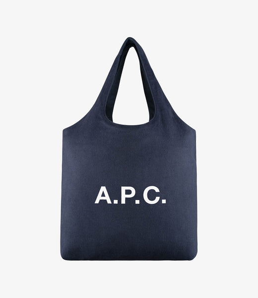 トートバッグ Tote Ninon - A.P.C. - Wool - Blue Ninon tote bag | Woollen material | A.P.C. Accessories