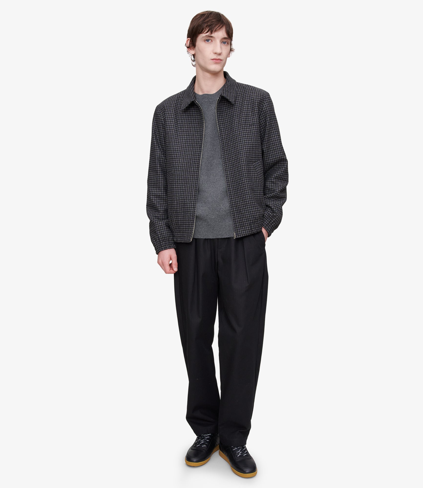 【関税込み】A.P.C. グレー Gilbert ジャケット Gilbert jacket | 75% wool 25% polyamide | A.P.C. Ready-to-Wear