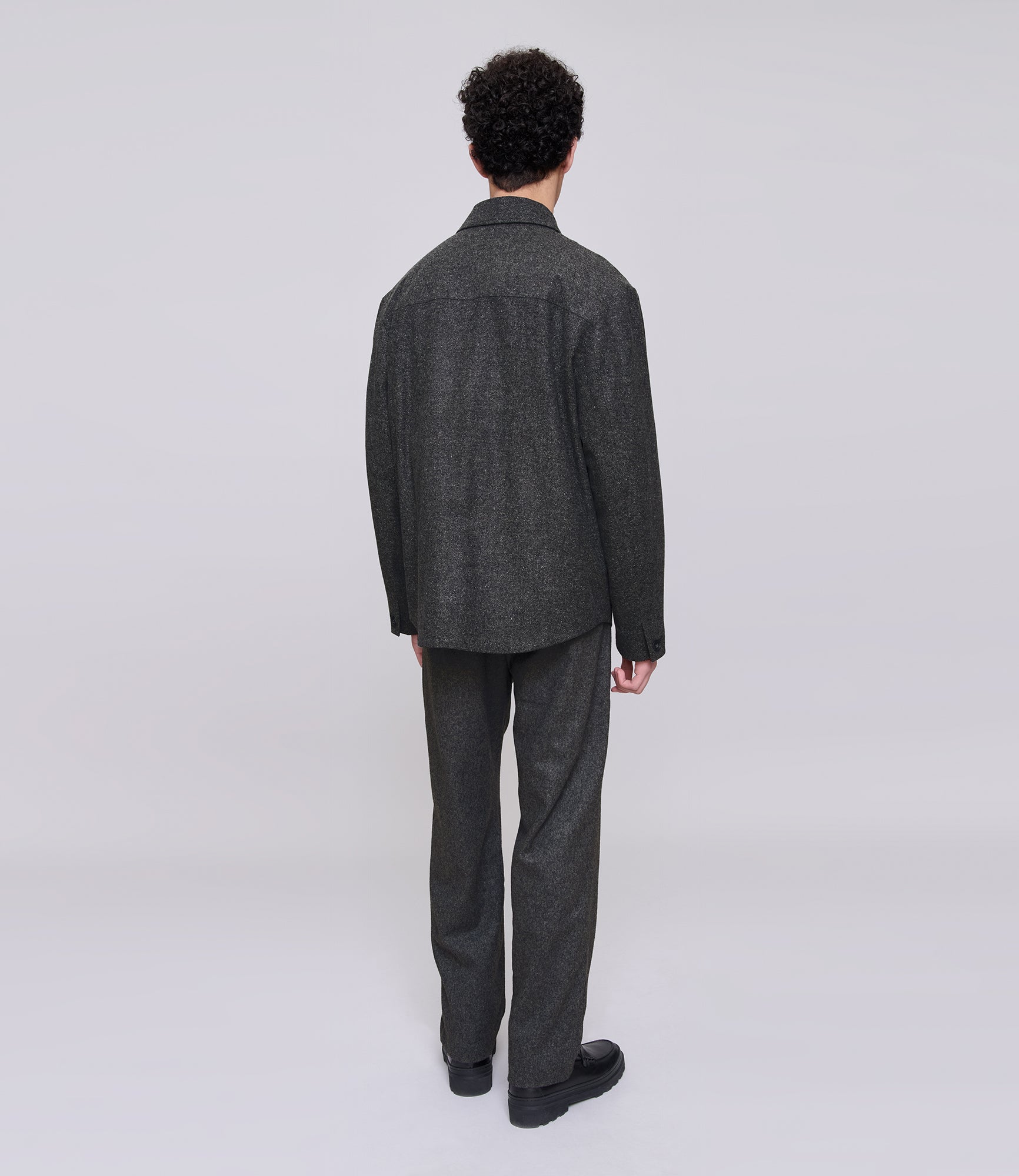 John jacket | 45% wool 32% polyester 15% acrylic 5% silk 3