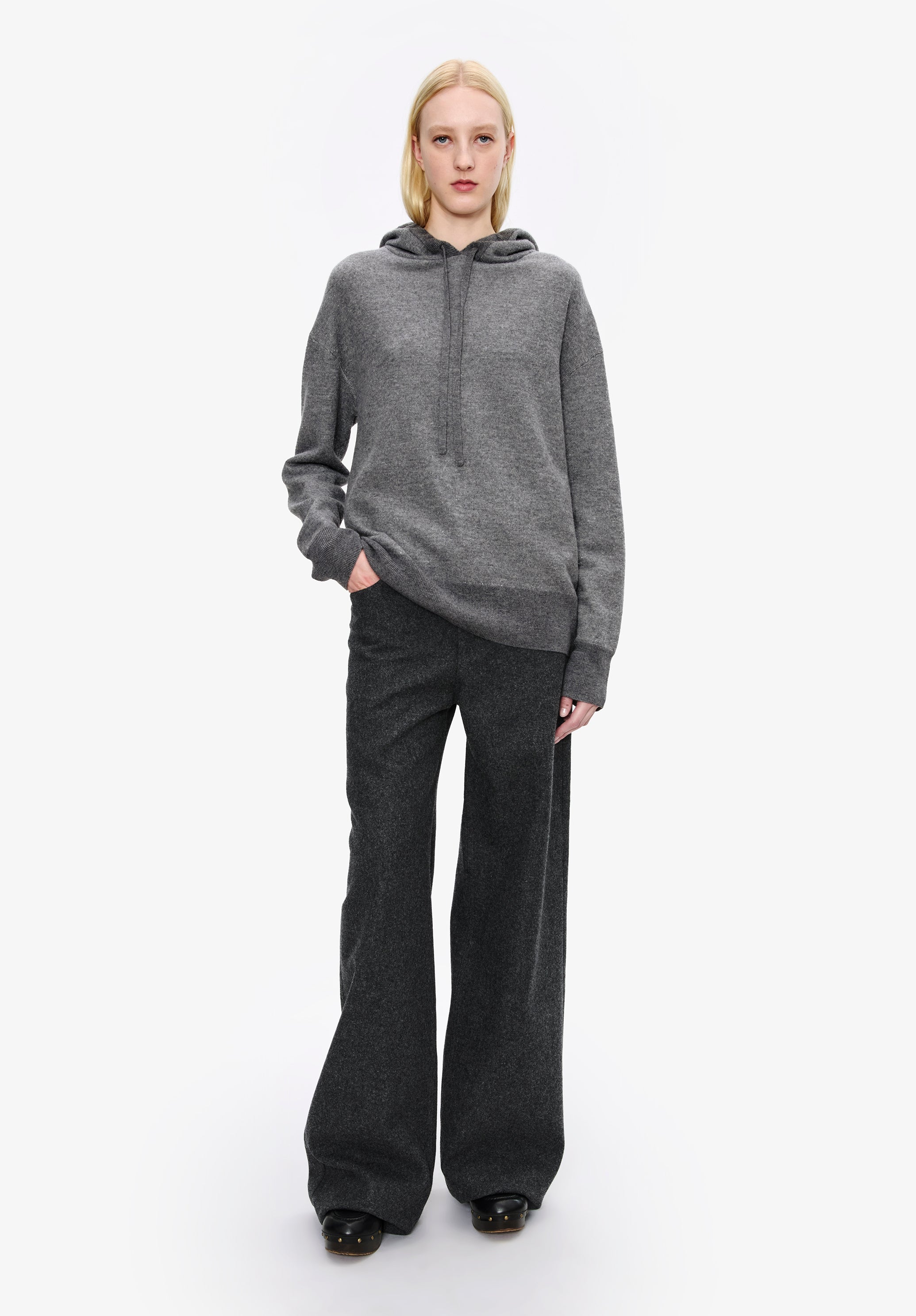 Unisex wool hoodie | Knitwear | A.P.C. Ready-to-Wear