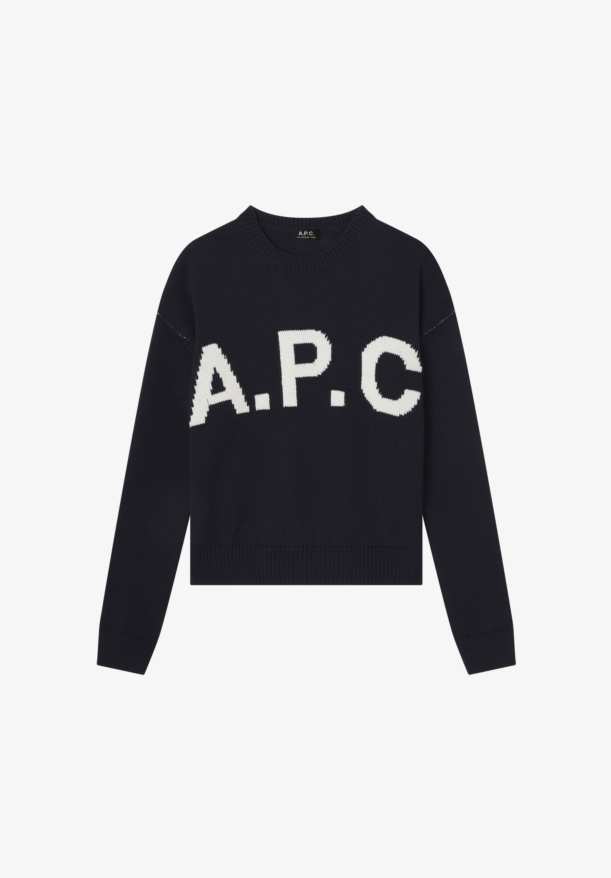 Logo A.P.C. sweater | Knitwear | A.P.C. Ready-to-Wear