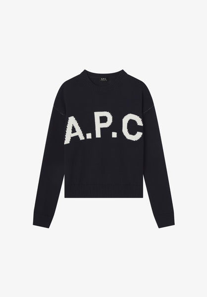 も*ん様 A.P.C フランス製 ジップパーカー Archive アーカイブ　9 ☆限定☆『ブルーアーカイブ』アル 刺繍ジップパーカー [ブルー