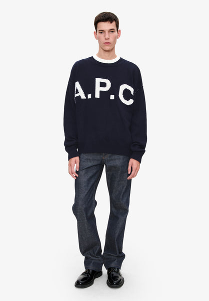 Logo A.P.C. sweater | Knitwear | A.P.C. Ready-to-Wear