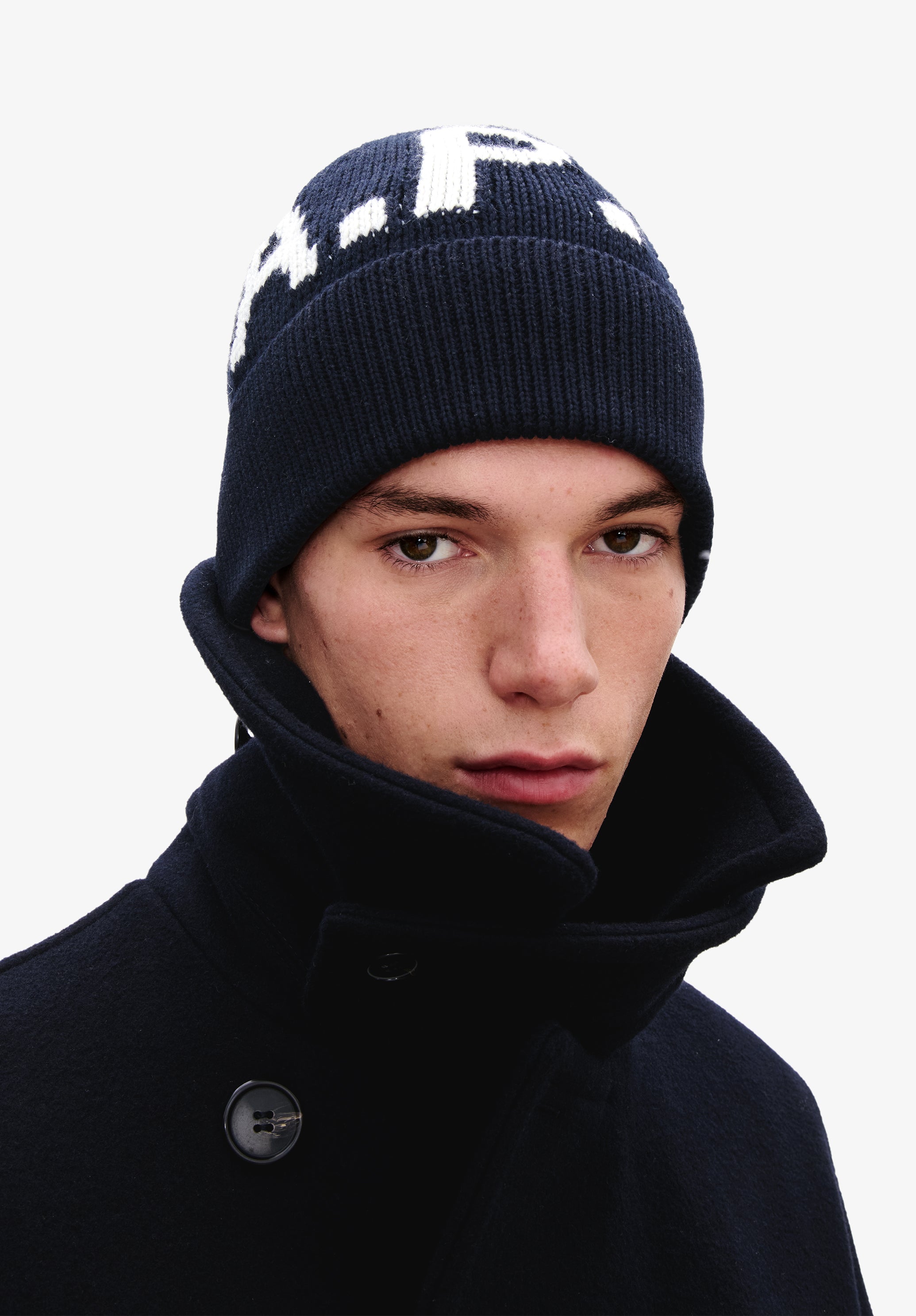 Logo beanie | Hats | A.P.C. Accessories