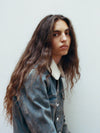 A.P.C. Women's New Arrivals - woman in full denim outfit