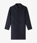 Auster raincoat - Permanent - Near black - Italian wool - A.P.C. 