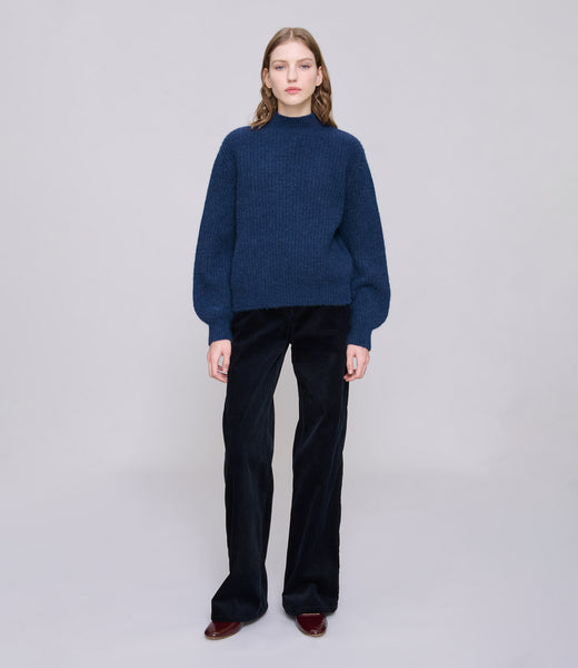 Emilia sweater | 65% alpaca 25% polyamide 10% wool | A.P.C.
