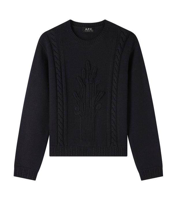 Lena sweater - IAK - Dark Navy