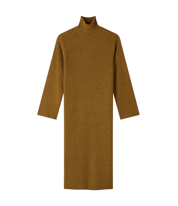 Prisca dress - PDA - Heather ochre