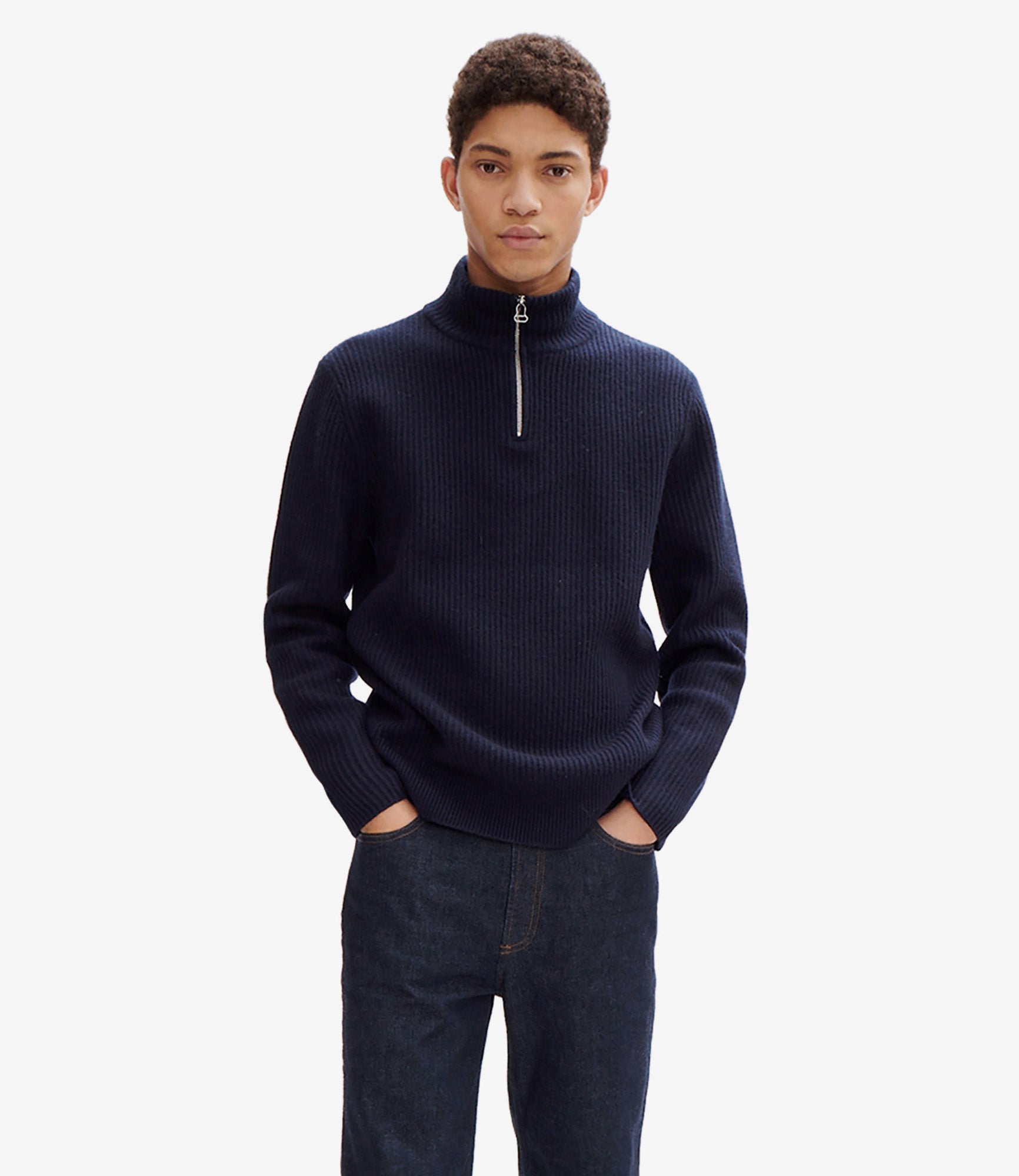 Alex sweater Heavyweight felted wool Ready-to-wear