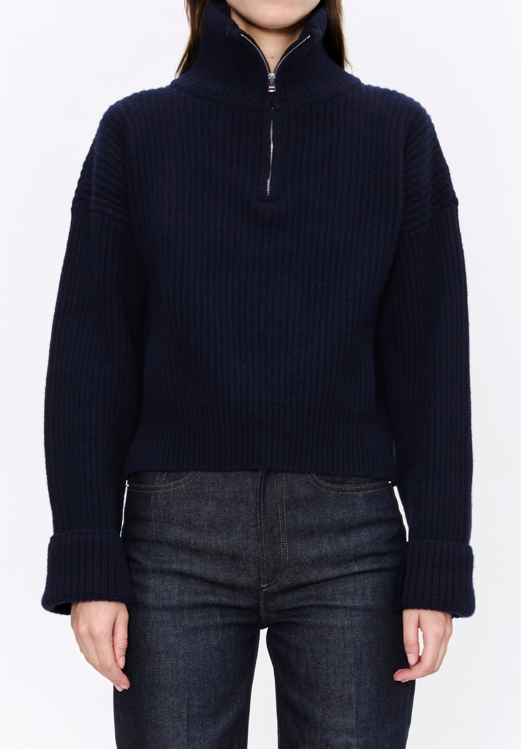 Wide-rib sweater | Knitwear | A.P.C. Ready-to-Wear