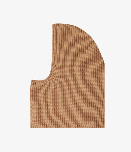 Sacha ski mask - Ribbed lambswool-cashmere blend | A.P.C. Accessories