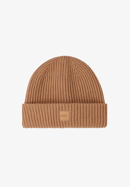 Michele knit cap | Ribbed lambswool-cashmere blend | A.P.C.