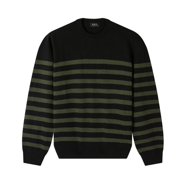 Ismael sweater - TZG - Black / Khaki