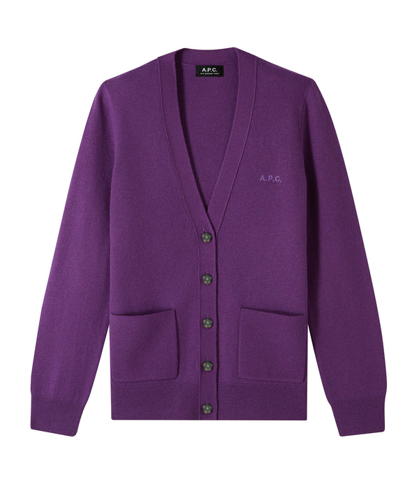Louisa cardigan - HAA - Violet