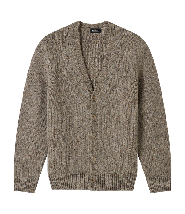 Théophile cardigan - BAE - Taupe