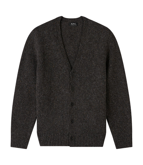 Théophile cardigan - LAD - Charcoal gray