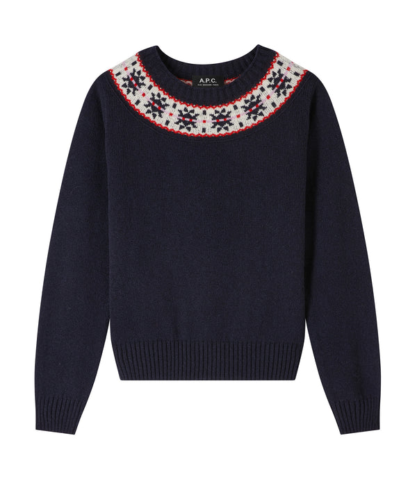Michelle sweater - IAK - Dark navy blue