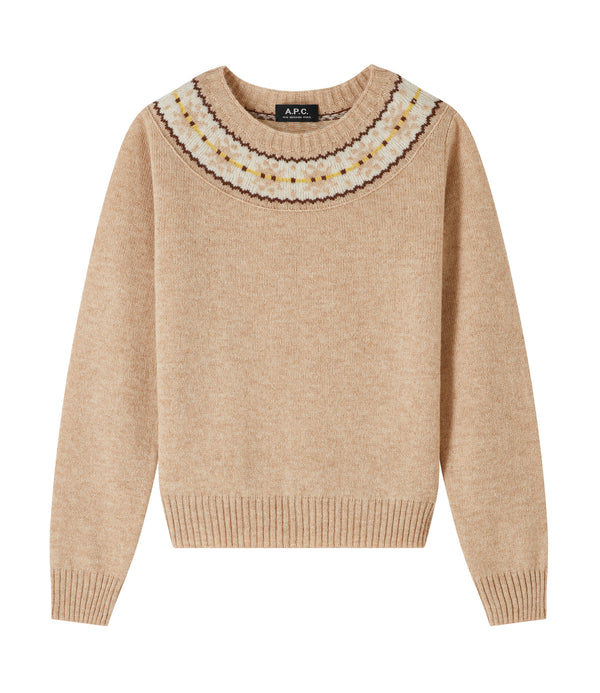 Michelle sweater - PBC - Heather beige