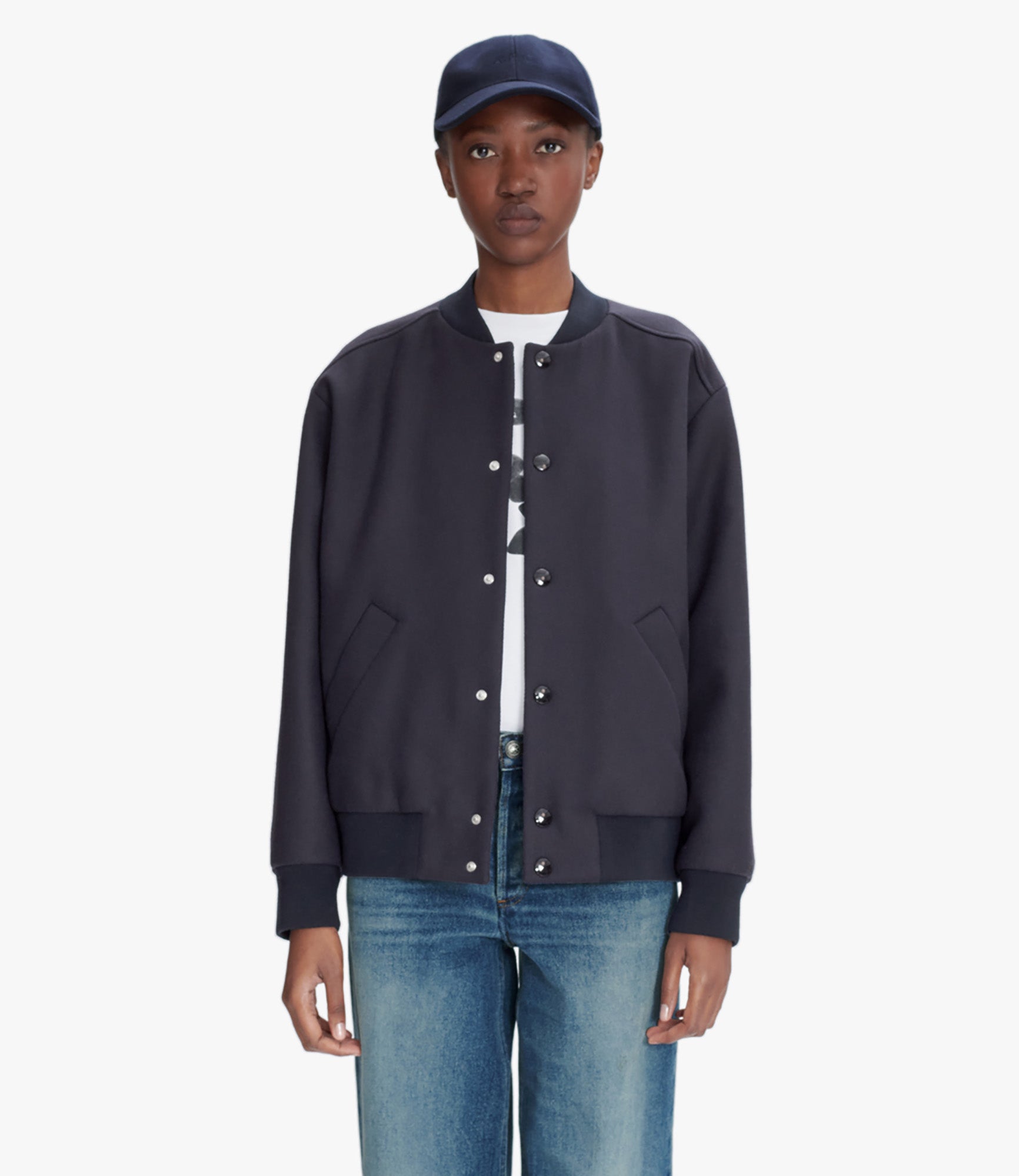 APC Work Jean Denim Jacket Stitching Selvage Mesh Lining