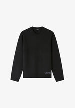 Edward sweater | Timeless two-tone thick felted wool | A.P.C.