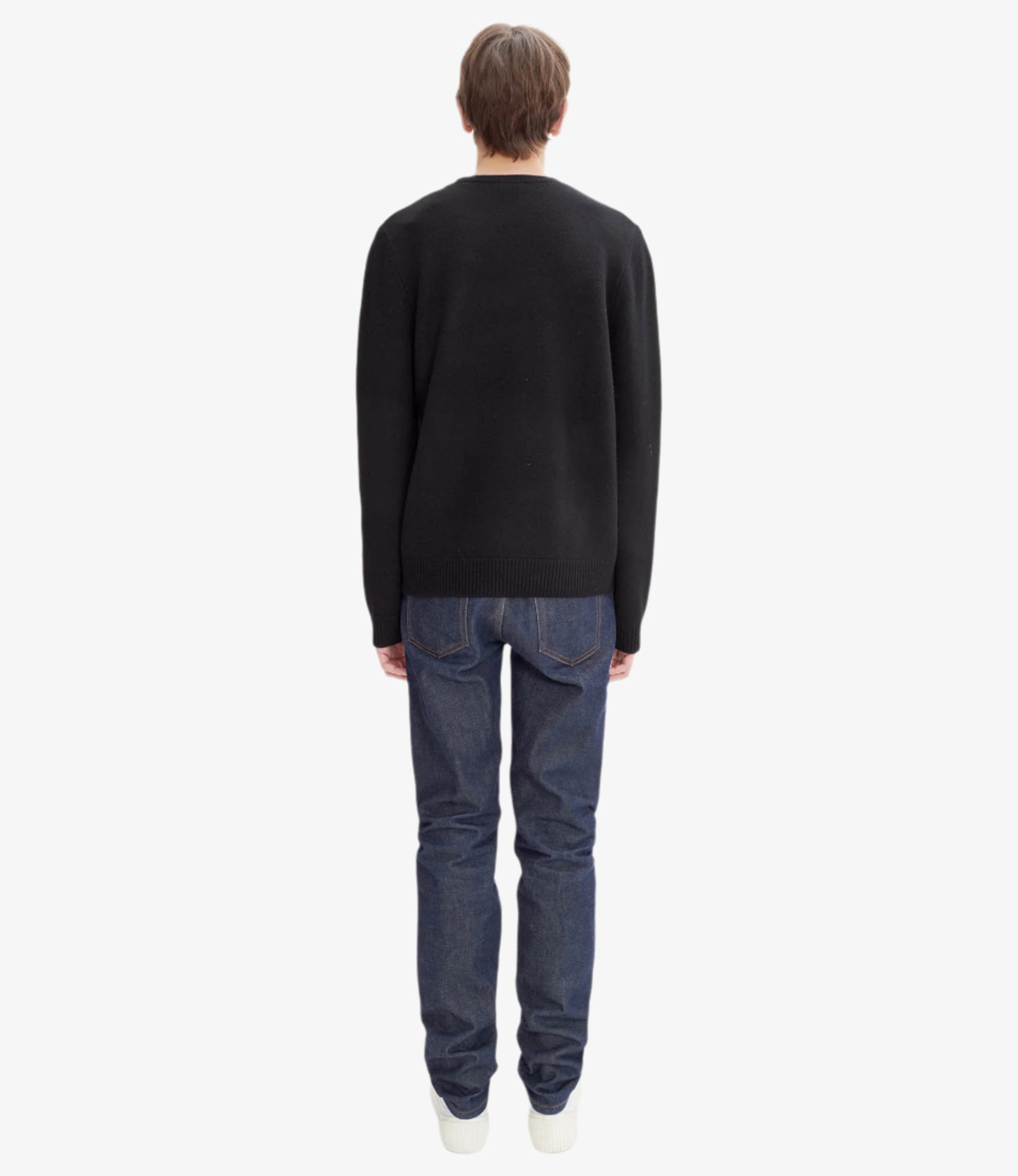 Edward sweater | Timeless two-tone thick felted wool