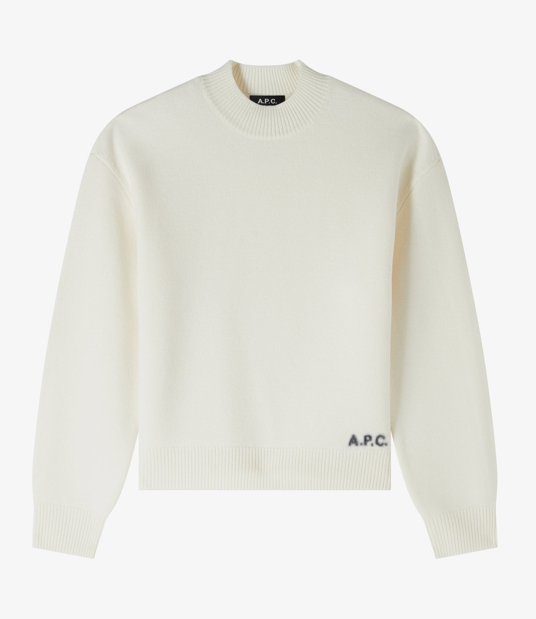 【送料&関税込】A.P.C. Alols Cotton Crew-neck Sweater Elie sweater | Wool sweater with A.P.C. logo. | A.P.C. Ready