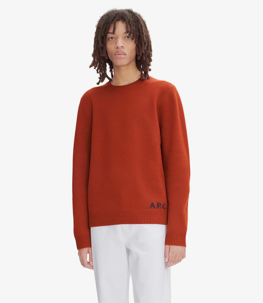 Edward sweater | Thick two-tone collection felted wool