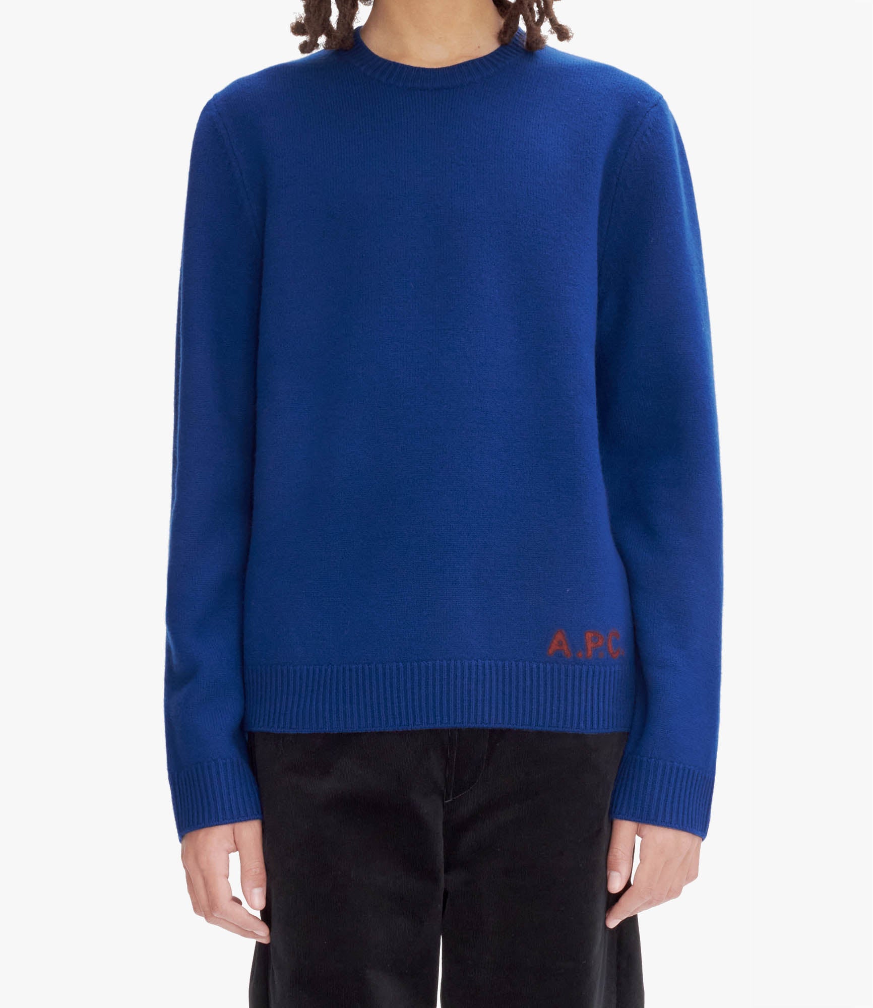 ★送料・関税込★A.P.C.★A.P.C. EDWARD KNIT★NAVY Edward jumper | A.P.C.