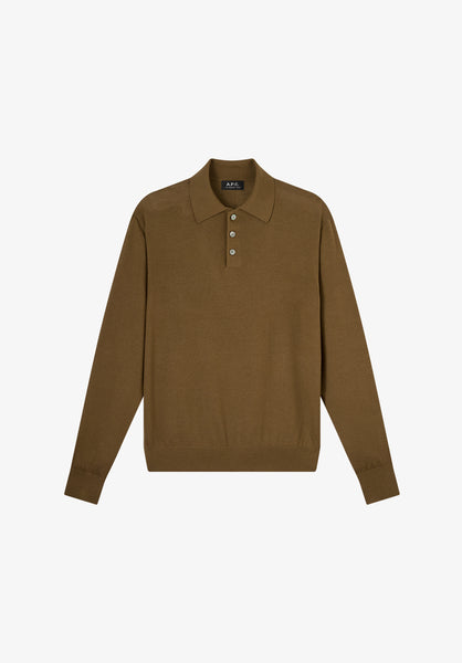 a.p.c margotoニットポロ 25SS アーペーセー Wool polo shirt | T-shirts | A.P.C. Ready-to-Wear