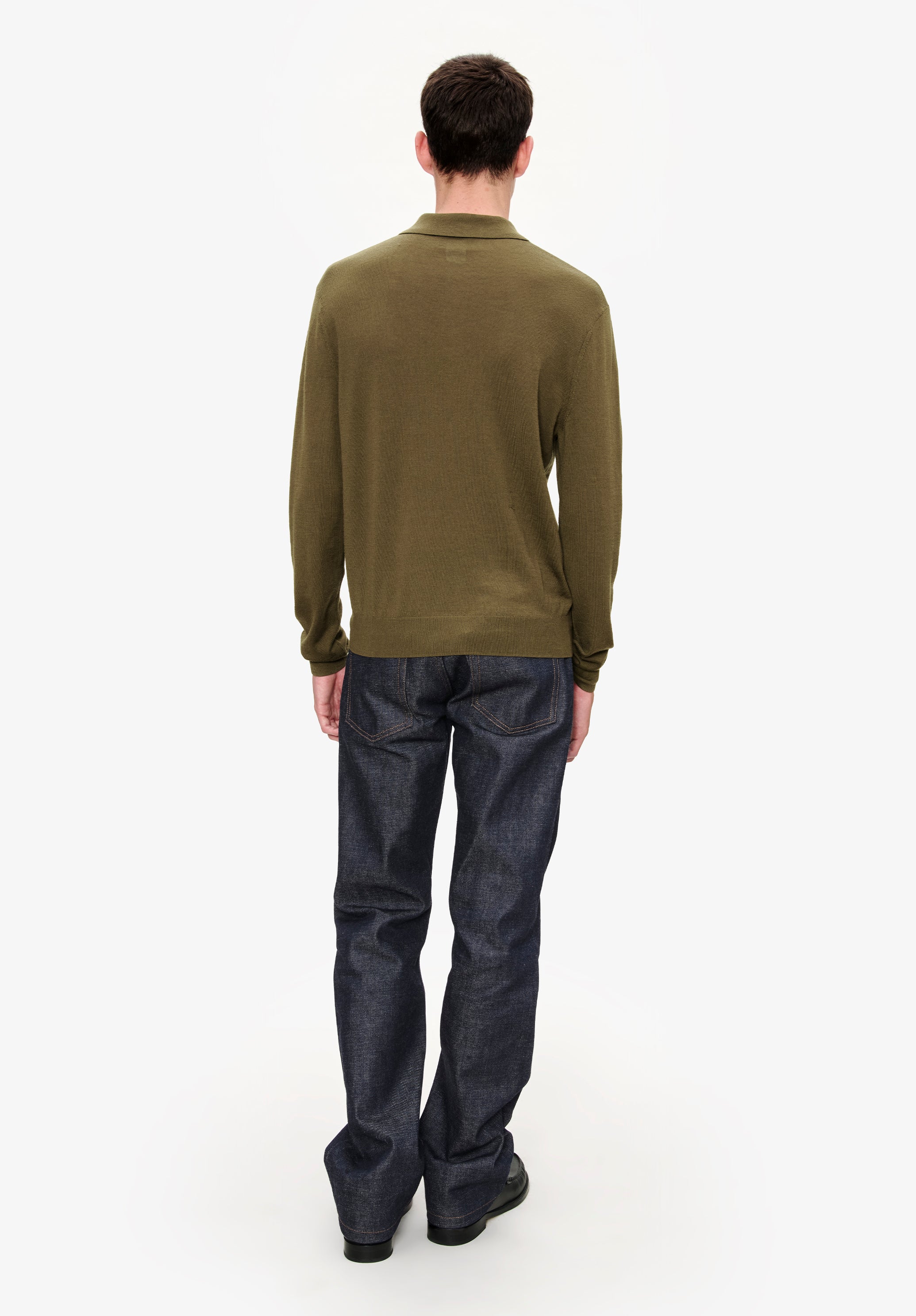 Wool polo shirt | T-shirts | A.P.C. Ready-to-Wear